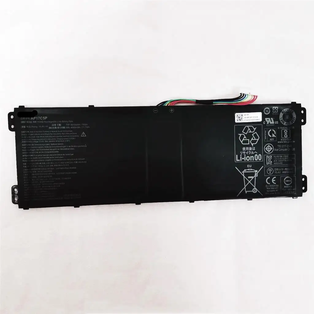 NOTEBOOK BATTERY FOR ACER PREDATOR HELIOS 500 SERIES AP17C5P 15.4V 74WH