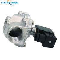 Válvula solenoide de Electrovanne de ángulo recto DC24V, válvula de impulso electromagnético