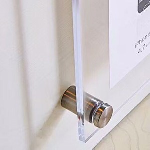 Entretoise murale creuse en acier inoxydable pour panneau publicitaire, <span class=keywords><strong>vis</strong></span> de fixation pour support de verre - Product Image 6