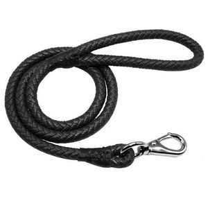 Laisse en cuir marron pour chiens-Heavy Duty - Product Image 1
