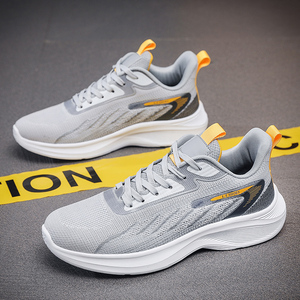 Zapatos Casuales Nuevos para Hombre, Zapatillas Deportivas Cómodas y Transpirables con Parte Superior de Malla Elástica para Caminar, Zapatos Deportivos de Talla Grande - Product Image 4