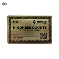 Personnalisé auto-conception en acier inoxydable carte métal de luxe gravé carte d'identité professionnelle carte métal VIP