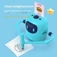 Robot de Dibujo de Plástico con 100 Tarjetas, Interactivo por Voz, Pintura Automatizada, Juguete Educativo Montessori, Regalo para Niños de 7 a 14 Años