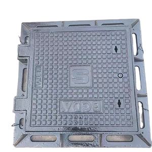 EN124 맞춤형 크기의 배수/하수 주차 안전 사용을 위한 튼튼한 주철 맨홀 커버 - Product Image 6