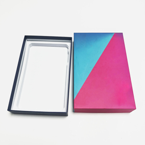 Xjt Màu Sắc Tùy Chỉnh Double-Màu Sắc Cứng Môi Trường Bảng Màu Xám Máy Tính Bảng Thiết Bị Bao Bì Hộp Với Logo In - Product Image 1