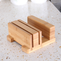 Support universel pour couteaux et planche à découper en bois, accessoires de cuisine modernes et durables
