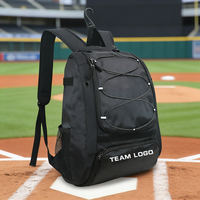 Sac à dos de baseball/softball personnalisé KOP LOW MOQ avec compartiment à chaussures pour jeunes garçons et filles