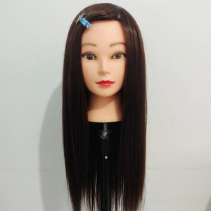 Top Quality Mannequin Hair Training <strong>Styling</strong> <strong>Head</strong> Manikin Cosmetology Doll <strong>Head</strong> With Synthetic Fiber Hair - Product Image 1