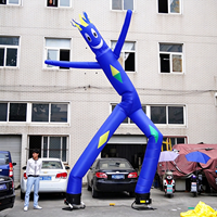 Homme dansant gonflable de haute qualité avec souffleur pour la publicité, Sky Dancer gonflable personnalisé