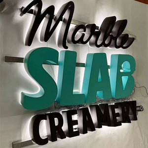 Insegna Luminosa 3D in Acrilico Personalizzata, Lettere Retroilluminate per Logo Aziendale, Ristorante, Edificio, Tetto, Centro Commerciale - Product Image 4