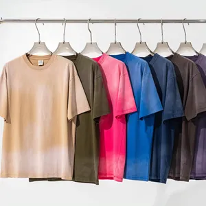 Mens Blank Cotton Tshirt Loose Drop Shoulder Design Design Blank Washed High Quality Oversized Drop Shoulder T-shirt For Men