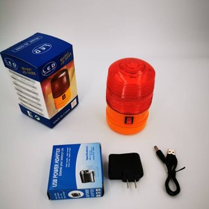 Led Warning <b>Light</b> 5088 Cd Rechargeable Ip65 Red Yellow Magnetic <b>Ceiling</b> Road Construction <b>Light</b> - Product Image 1