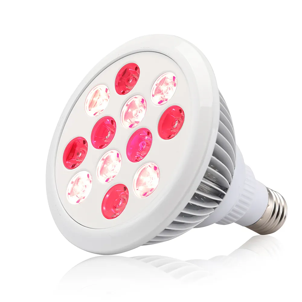 SGROW Sad Light Therapy Lamp 660nm 850nm Red Near Infrared Full Body 24W LED Therapy Light For Skin