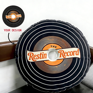 Decor Throw Pillow Covers <strong>Round</strong> <strong>Cushions</strong> Fun Plush Donut Pillow Custom Pillow Case - Product Image 6