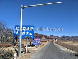 <span class=keywords><strong>Poste</strong></span> <span class=keywords><strong>de</strong></span> <span class=keywords><strong>Luz</strong></span> Octagonal <span class=keywords><strong>de</strong></span> Acero Galvanizado en Caliente, Resistente a la Corrosión, Componente para Monitoreo Vial - Product Image 4