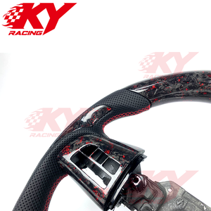 Accessoires de voiture pour Mazda Speed 3 6 2010-2014 Volant de voiture sport en fibre de carbone forgée pour Mazda 6 CX-3 CX-5 RX-8 CX30 - Product Image 2
