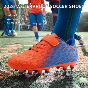 Nouvelles Chaussures de Football d'Entraînement Unisexe Respirantes et Imperméables en Synthétique pour Intérieur, Collection Printemps 2026 – Vente en Gros - Product Image 2