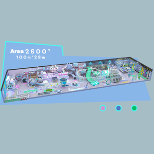 Structure de <span class=keywords><strong>jeu</strong></span> pour enfants : labyrinthe, château gonflable, <span class=keywords><strong>jeu</strong></span> d'intérieur/extérieur, installation facile, grande aire de jeux, capacité supérieure à 100 personnes - Product Image 2