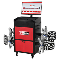Mesin Perata Ban Mobil 3D GATmatic GA-300 4 Roda Akurasi Tinggi Layar LCD 23 Inci Printer HP Kapasitas 200kg Garansi 12 Bulan