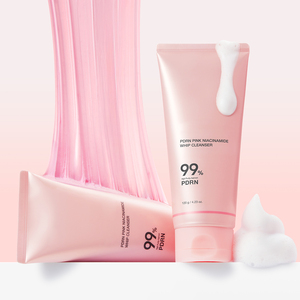 medcube Limpiador Facial Coreano con Niacinamida Rosa y Azul para Minimizar Poros 120g Suave, Iluminador y Refrescante - Product Image 2