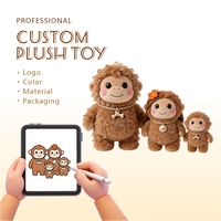 Peluche personnalisée, personnage de film d'animation, porte-clés, coussin avec rembourrage en coton PP, anti-stress, plusieurs tailles