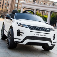 Lisanslı Range Rover Büyük 2 Kişilik 12V Akülü Çocuk Elektrikli Binilebilir Araba Pedal ve Tekerlek Güçlü Oyuncak Toptancılar İçin