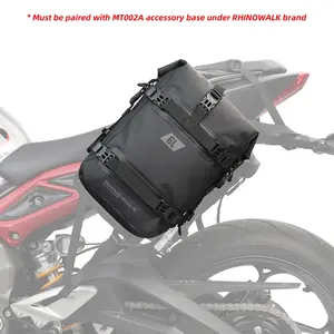 Сухие сумки Rhinowalk, водонепроницаемая мотоциклетная сумка для аварийного бампера, мотоциклетная сумка для заднего сиденья, мотоциклетная сумка