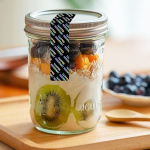 Tùy Chỉnh Holographic <span class=keywords><strong>Tamper</strong></span> Bằng Chứng Thực Phẩm Giao Hàng Nhãn <span class=keywords><strong>Tamper</strong></span> Kháng Kim Loại Kín Sticker Cho Container Jar Gửi Thư Bao Bì - Product Image 4