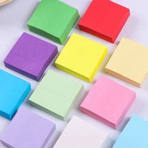 Custom Color Sticky Notes Set Mini Square Reusable Self-Adhesive <b>Memo</b> <b>Pads</b> for Students Office Gifts - Product Image 3