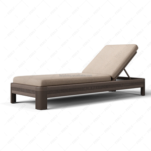 Chaise longue <span class=keywords><strong>de</strong></span> <span class=keywords><strong>jardin</strong></span> FERLY élégante <span class=keywords><strong>en</strong></span> <span class=keywords><strong>aluminium</strong></span>, confortable, douce, <span class=keywords><strong>pliable</strong></span>, pour <span class=keywords><strong>jardin</strong></span>, pelouse, parc, plage, piscine - Product Image 2