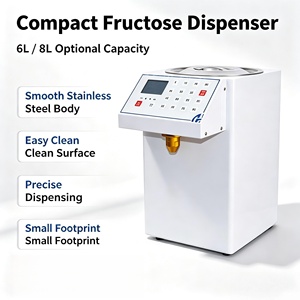 Distributeur rapide de fructose et de sirop en acier inoxydable de qualité alimentaire à haut débit - Product Image 1