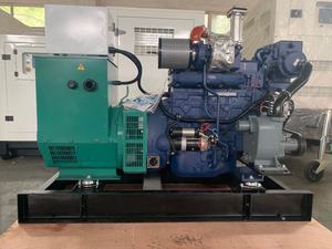 Weichai WP2.3CD25E200エンジンによる15kw 16kw 18kva 20kva3相海洋ディーゼル発電機電力 - Product Image 2