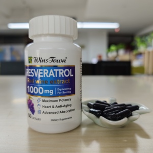 Cápsulas de Resveratrol Natural, Antioxidante, Apoyo a la Vitalidad Celular, Suplemento para el Equilibrio Metabólico, Fabricante de Marca Privada - Product Image 4