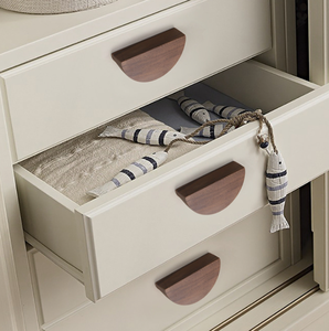 Modern Round Wood Cabinet Handles for Wardrobe and Dresser <strong>Doors</strong> in Multiple Sizes-Living Room &amp; Dining - Product Image 5