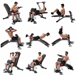CZFIT Transcript Certificate Fitness Gym Multi Purpose Training Solid Bench Exercise <b>Dumbbell</b> Weight Adjustable Bench - Product Image 1