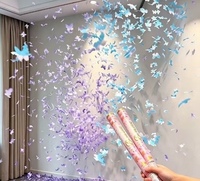 Canon à confettis, vaporisateur de brouillard, couleur personnalisée, fournitures pour mariage, fête, décoration de festival