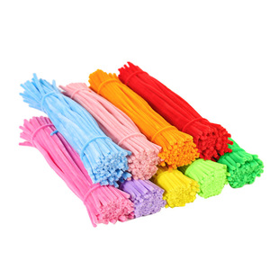 Bâtonnets en chenille épaissis, nettoyeurs de tuyaux, jouets éducatifs DIY pour enfants, activités de <span class=keywords><strong>maternelle</strong></span>, préscolaire et en classe - Product Image 1