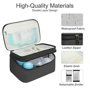 Großhandel Hochwertige OEM Wasserdichte Baby tasche Reise Baby Produkt Mode Premium Stoff Wickelt asche - Product Image 6