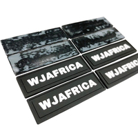 Personnalisé n'importe quelle couleur 3D transfert de chaleur étiquette en silicone logo en relief PVC étiquettes en caoutchouc pour vêtement/chapeau/étiquette