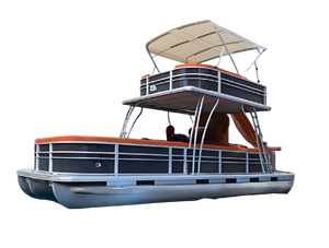 <span class=keywords><strong>Barco</strong></span> <span class=keywords><strong>fueraborda</strong></span> de lujo deportivo de aleación de aluminio de grado marino de 150HP para Vela, pesca y relajación - Product Image 3