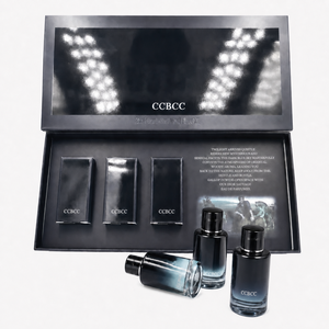 Colección de Fragancias Lujosas y Cálidas para Mujer, 3 Piezas, Spray EDP Masculino de Larga Duración, Set de Perfume Portátil de Viaje, Regalo Premium Negro - Product Image 3