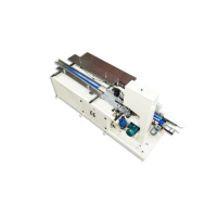 Línea de Producción de Papel Higiénico Totalmente Automática con Motor, Máquina para Enrollar Papel, Máquina Cortadora de Papel, Embalaje Manual en Bolsas