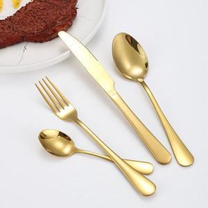 Juego de Cubiertos de Acero Inoxidable de 24 Piezas con Diseño Moderno y Acabado Espejo, con Estuche, Fácil de Limpiar y Reutilizable para Banquetes de Boda y Fiestas - Product Image 2