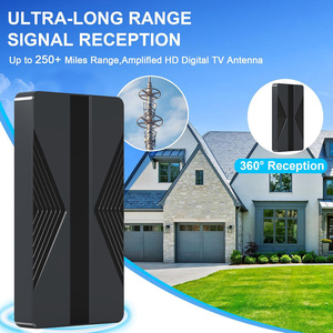 Antena Interior HD <span class=keywords><strong>TV</strong></span> Inteligente <span class=keywords><strong>de</strong></span> Largo Alcance y Alta Calidad 470-860mhz VHF UHF - Product Image 5