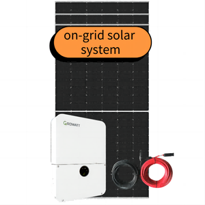 Komple güneş kiti güneş panelleri çatı kiremitleri 3kw 4kw 5kw kınamak odası tasarım Invert ızgara kapalı güneş sistemi - Product Image 3