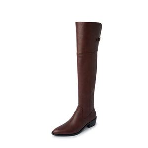 Botas de Invierno para Mujer de Alta Calidad, Botas de Montar a Caballo Antideslizantes y a la Moda para Caminar al Aire Libre - Product Image 5