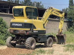 Mini 6 toneladas Hyundai 60w-9 excavadora de ruedas Hyundai Robex 60W excavadora de ruedas 6ton excavadora de ruedas - Product Image 5
