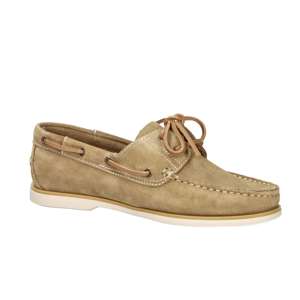 Chaussures bateau pour homme Lumberjack, couleur beige, taille 42, style à lacets - Product Image 2