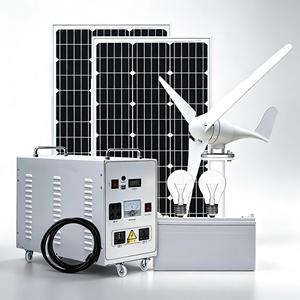 Sistema Híbrido Eólico Solar de 800W para Áreas Remotas, Paneles Solares Monocristalinos de Alta Eficiencia, Compra al por Mayor, Proveedor B2B, Exportación - Product Image 1
