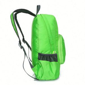 Bolsa de Ciclismo Plegable Ligera y Duradera, Mochila de Viaje Plegable con Logotipo Personalizado - Product Image 3